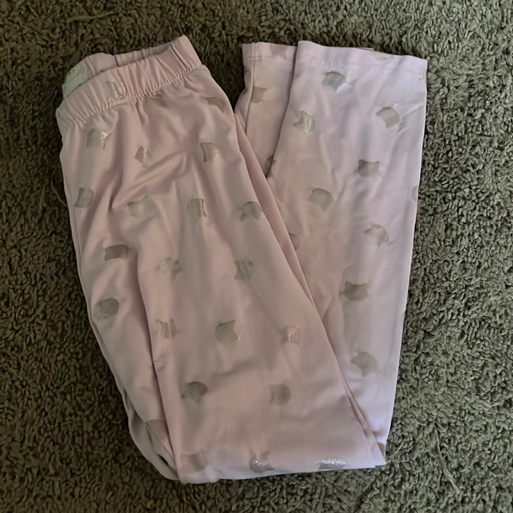 Girls Cat Leggings